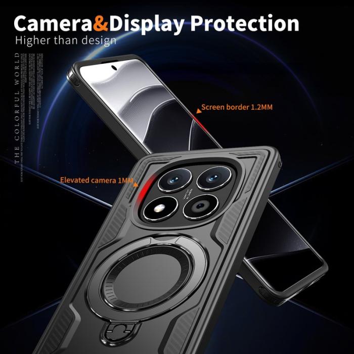 N/A - Xiaomi Redmi Note 14 Pro 5G Skal Plast - Svart