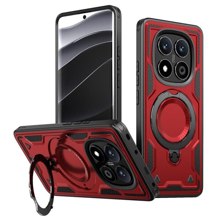 N/A - Xiaomi Redmi Note 14 Pro 5G Skal Plast Röd