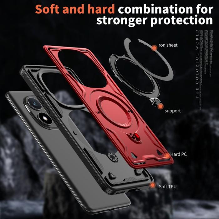 N/A - Xiaomi Redmi Note 14 Pro 5G Skal Plast Röd