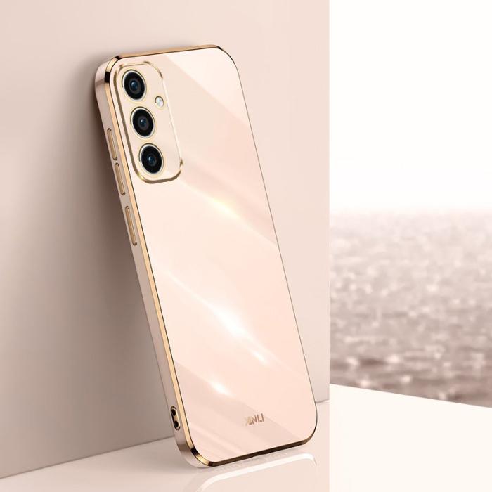 XINLI - XINLI Samsung Galaxy A35 5G Skal Mjuk TPU Stötskydd - Rosa