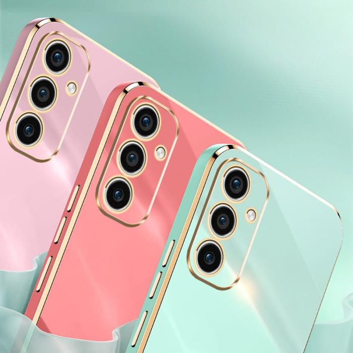 XINLI - XINLI Samsung Galaxy A35 5G Skal TPU Plånboksfodral - Rosa