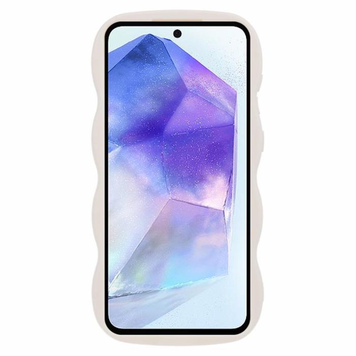 OEM - XL Series Samsung Galaxy A35 5G Skal Anti-rep TPU - Vit