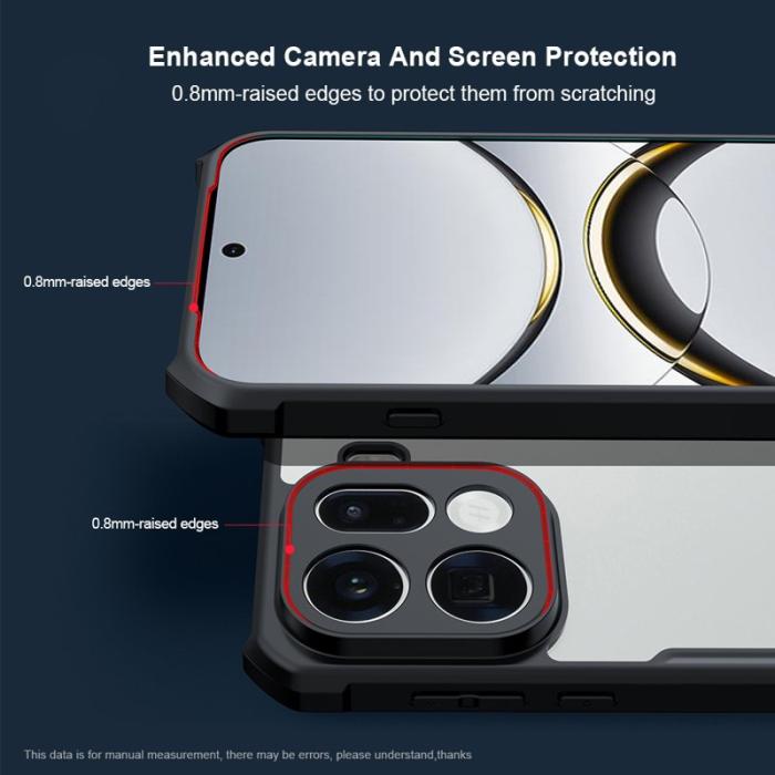 XUNDD - XUNDD Mobilskal till Oppo Find X9 Pro 5G Plast Transparent - Vit