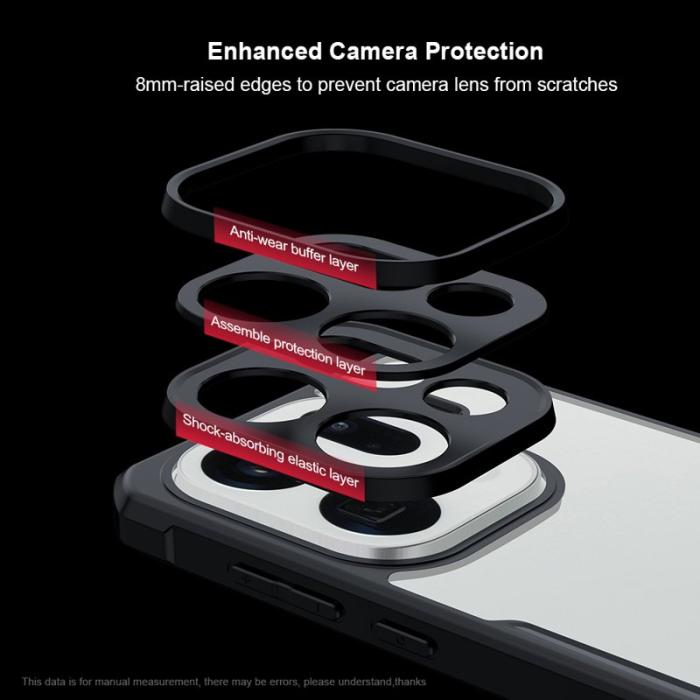 XUNDD - XUNDD Mobilskal till Oppo Find X9 Pro 5G Plast Transparent - Vit