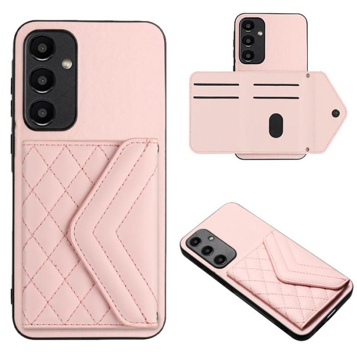 OEM - YB Leather Coating Series-8 Samsung Galaxy A55 5G Skal Äkta Läder - Rosa