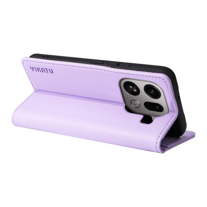 YIKATU - YIKATU Oppo Find X9 Pro 5G Fodral PU Läder - Ljus Lila