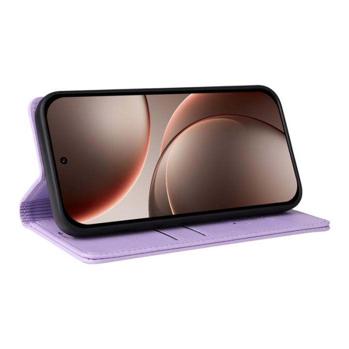 YIKATU - YIKATU Oppo Find X9 Pro 5G Fodral PU Läder - Ljus Lila