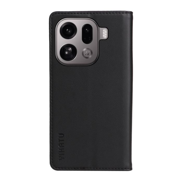 YIKATU - YIKATU Oppo Find X9 Pro 5G Fodral PU Läder - Svart