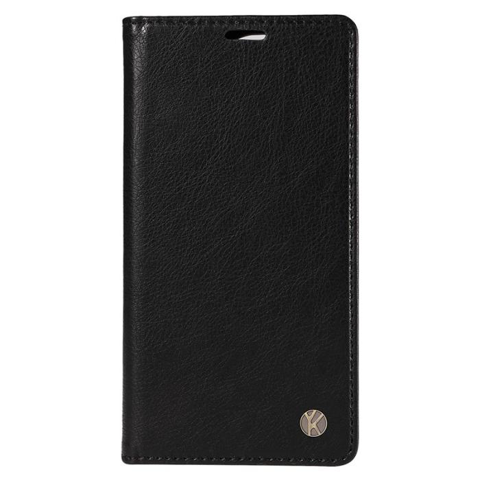 YIKATU - YIKATU Samsung Galaxy A35 5G Skal PU Läder - Svart