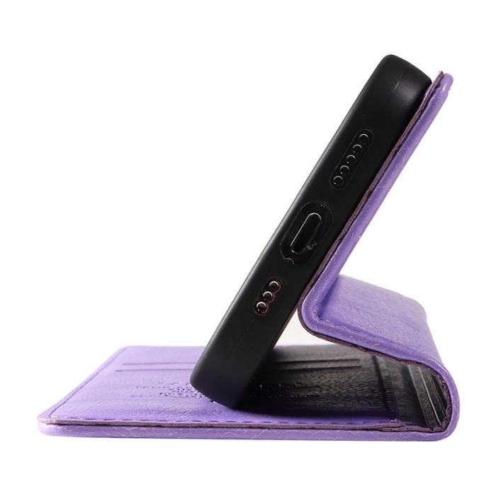 YIKATU - YIKATU Samsung Galaxy A55 5G Fodral Magnetisk Stängning PU Läder - Lila