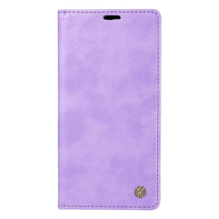 YIKATU - YIKATU Samsung Galaxy A55 5G Fodral Magnetisk Stängning PU Läder - Lila