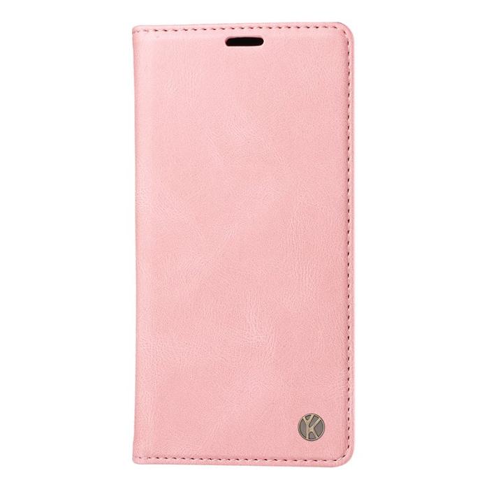 YIKATU - YIKATU Samsung Galaxy A55 5G Skal Konstläder - Rosa