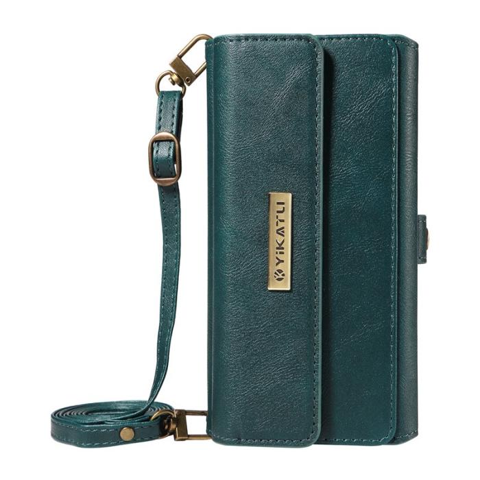 YIKATU - YIKATU Samsung Galaxy S26 Ultra Fodral Läder - Grön