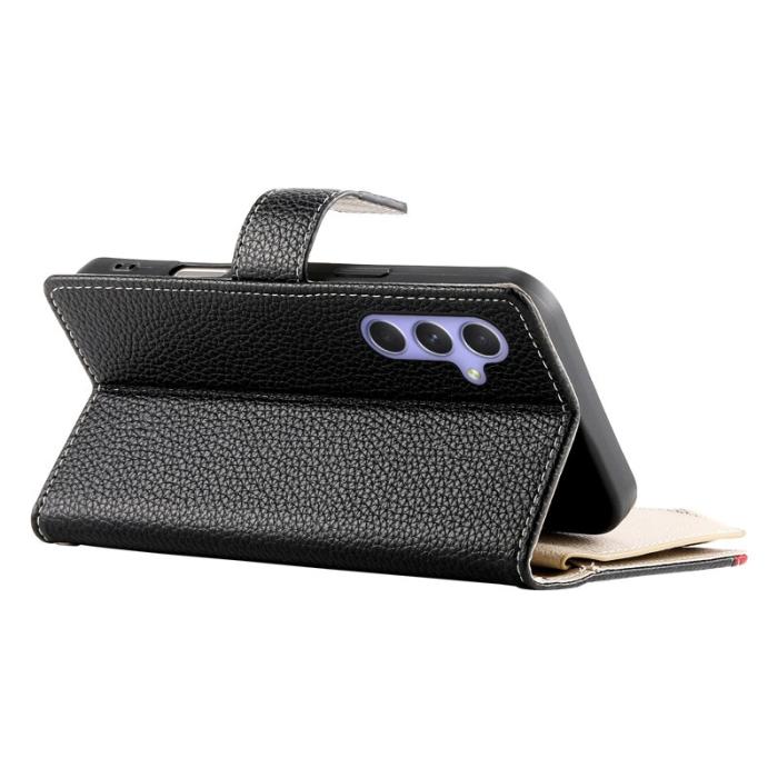 OEM - Zipper Wallet Samsung Galaxy A55 5G Fodral Konstläder - Svart