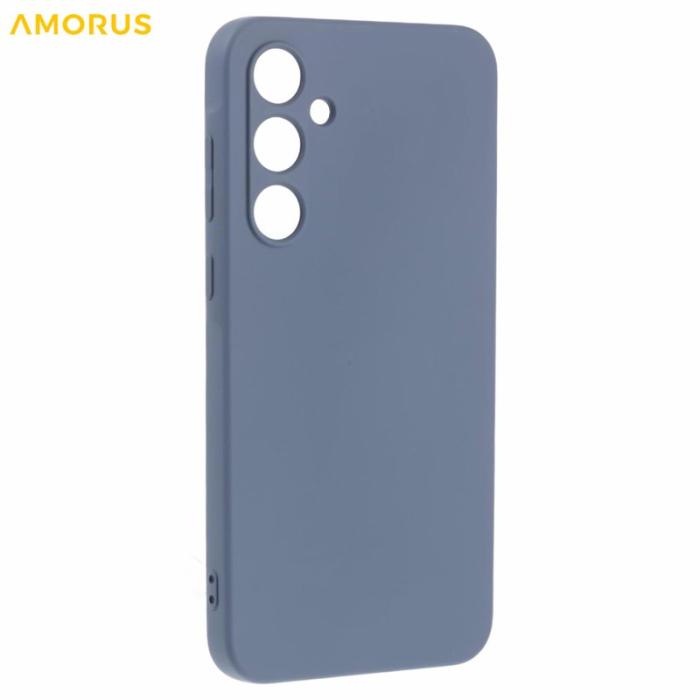 Amorus - AMORUS Samsung Galaxy A35 5G Skal TPU Stötabsorberande - Lavendelgrå