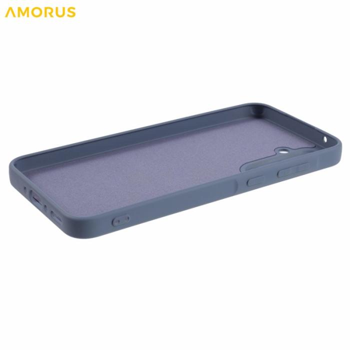 Amorus - AMORUS Samsung Galaxy A35 5G Skal TPU Stötabsorberande - Lavendelgrå