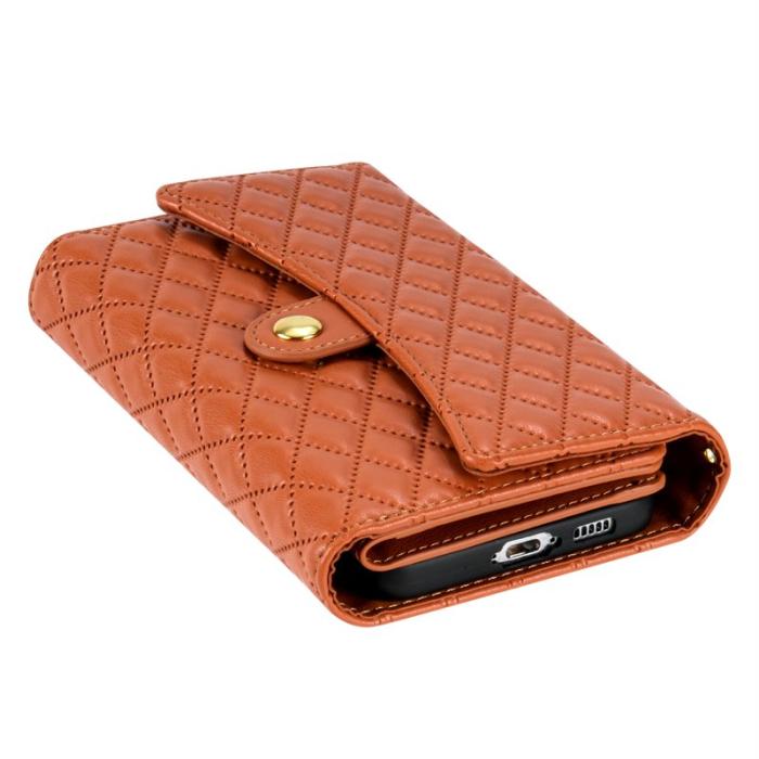 OEM - BKS Samsung Galaxy A35 5G Skal Äkta Läder - Brun