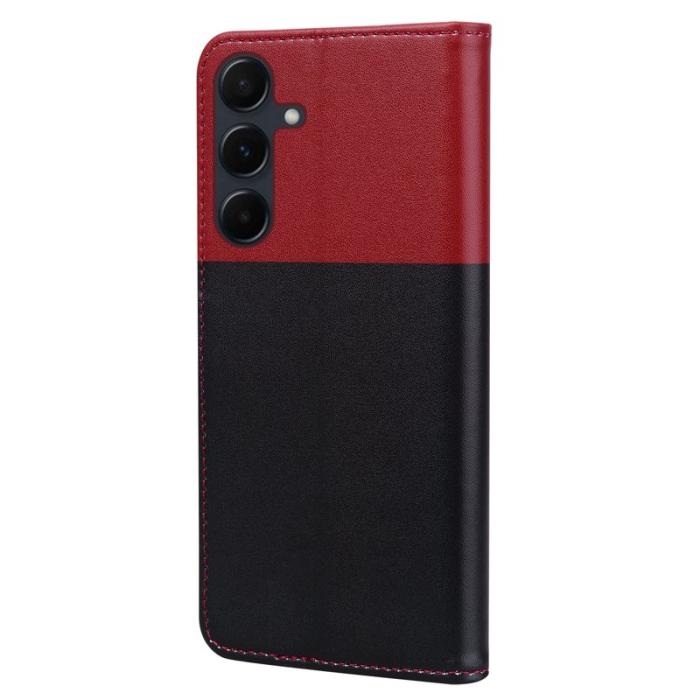 OEM - Cartoon Samsung Galaxy A35 5G Fodral Splicing Konstläder - Svart