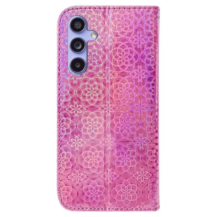 OEM - Dazzling Samsung Galaxy A35 5G Skal Plast - Rosa