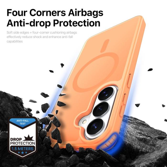 Dux Ducis - DUX DUCIS Samsung Galaxy S26 Plus Skal PC+TPU Yind Series - Orange