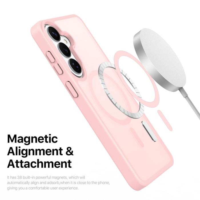 Dux Ducis - DUX DUCIS Samsung Galaxy S26 Plus Skal PC+TPU Yind Series - Ljusrosa