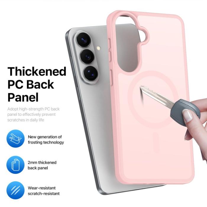 Dux Ducis - DUX DUCIS Samsung Galaxy S26 Plus Skal PC+TPU Yind Series - Ljusrosa