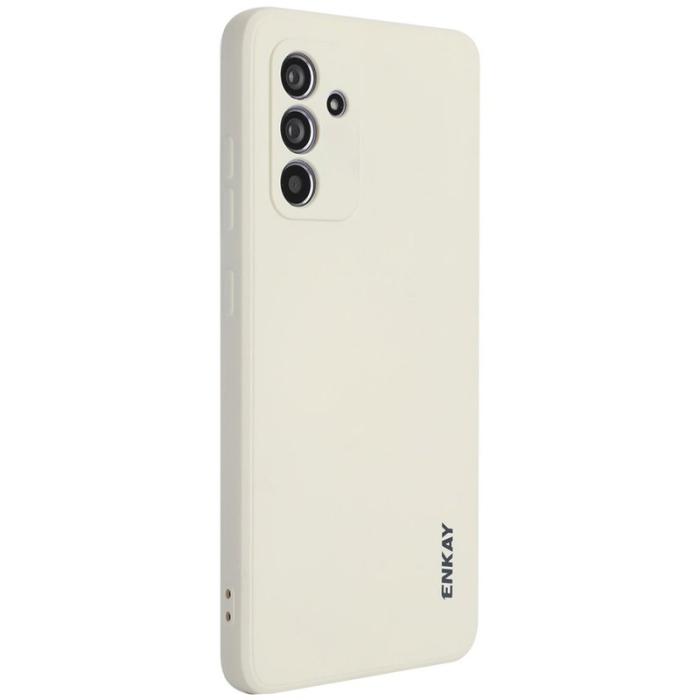 HAT PRINCE - ENKAY Samsung Galaxy A35 5G Skal Anti-Scratch Silikon - Beige