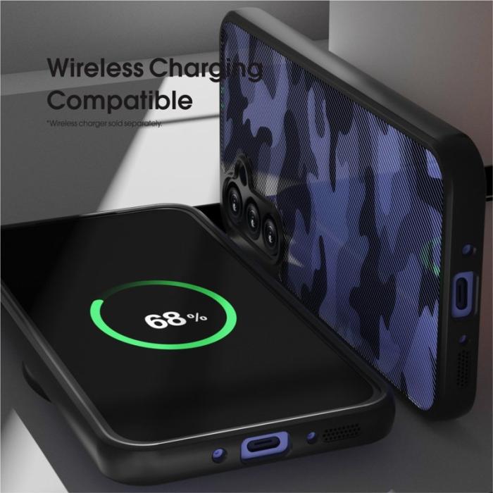 IBMRS - IBMRS Samsung Galaxy A35 5G Skal Stöttålig Hybrid Hård PC Mjuk TPU - Svart