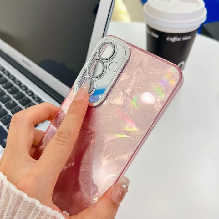 OEM - IMD Samsung Galaxy A35 5G Skal Shockproof Plast - Rosa