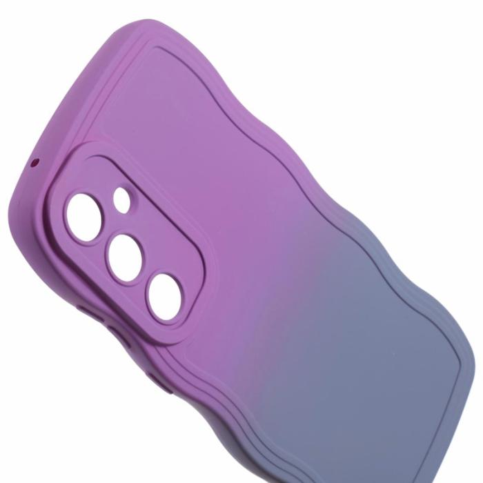 OEM - JTW Samsung Galaxy A35 5G Skal TPU Gradient Färg - Lila+Lavendel Grå