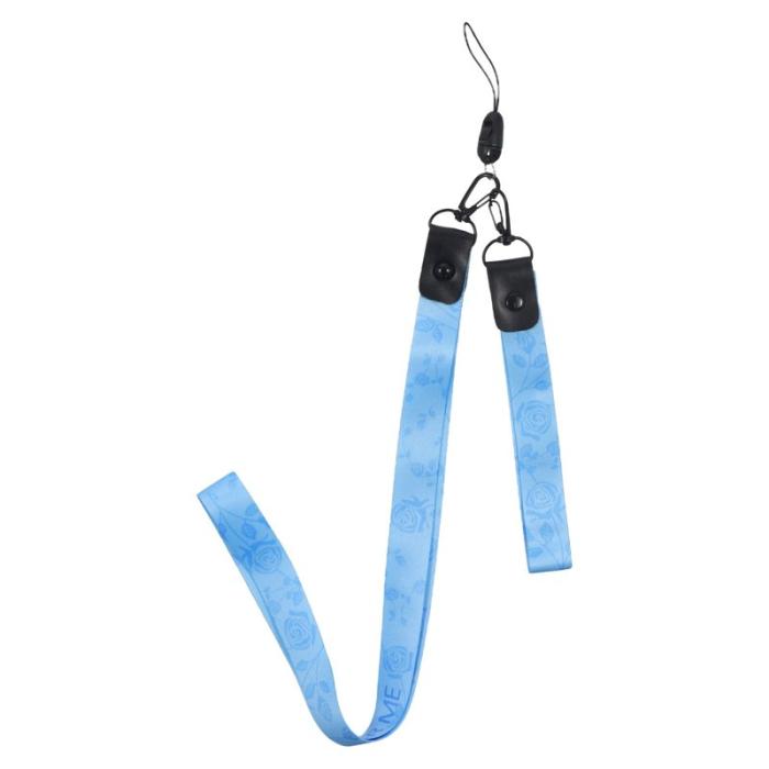 KADEM - KADEM Samsung Galaxy S26 Edge Skal Blommönster TPU Gradient - Blå