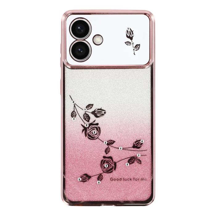 KADEM - KADEM Samsung Galaxy S26 Edge Skal TPU Flexibelt Gradient - Roséguld