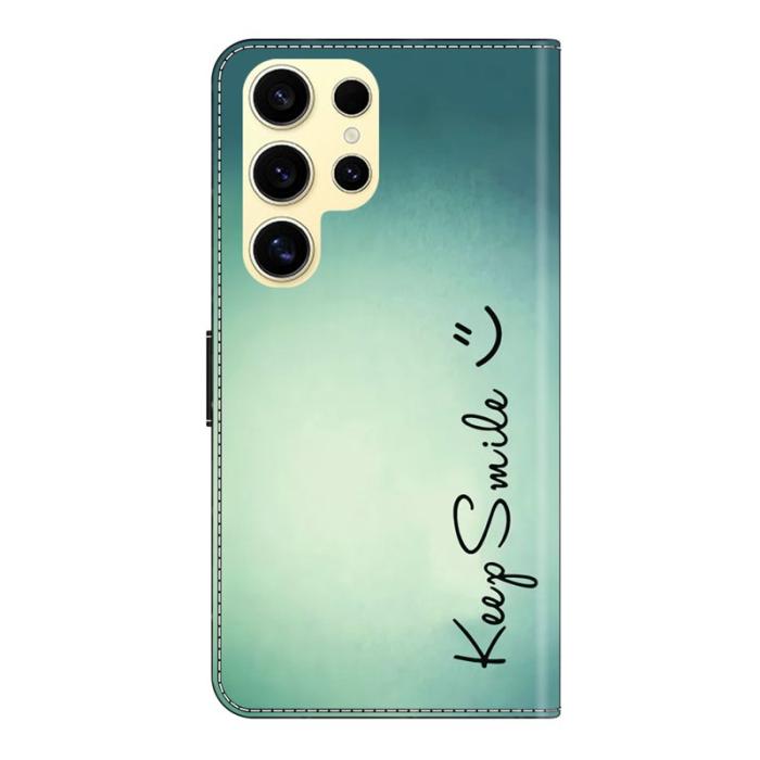OEM - Keep Smile Samsung Galaxy S26 Ultra Fodral PU Läder - Svart