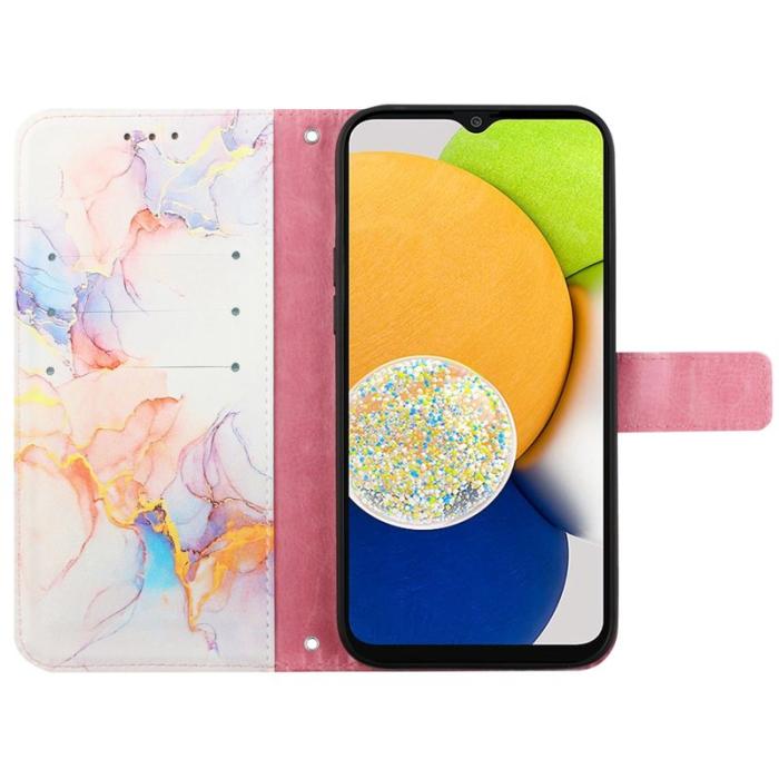 OEM - Milky Way Samsung Galaxy A35 5G Fodral Konstläder - Vit