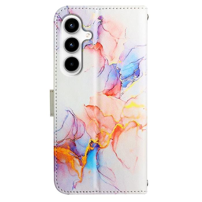 OEM - Milky Way Samsung Galaxy A35 5G Fodral Konstläder - Vit