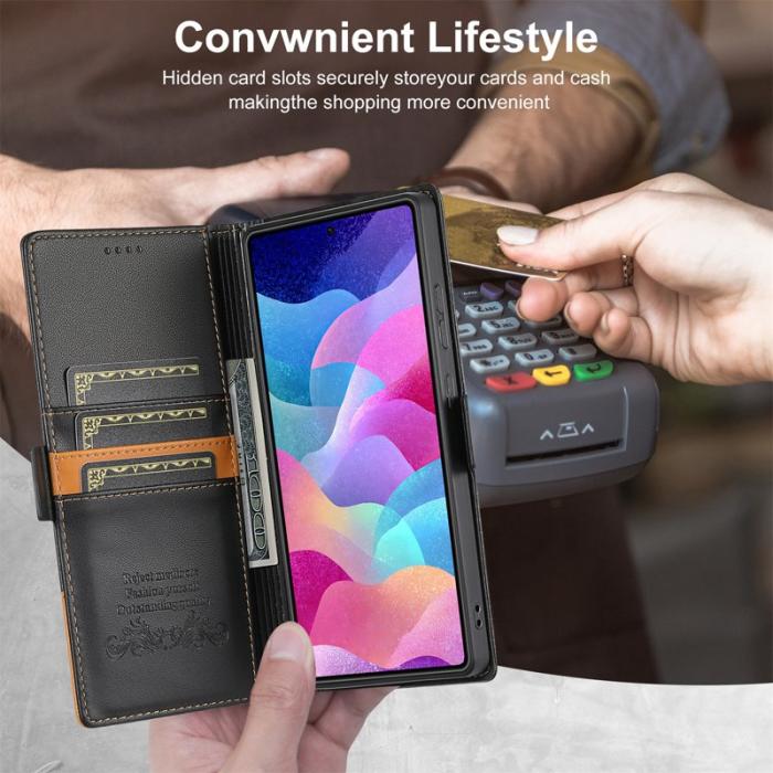 N.BEKUS - N.BEKUS P3 för Samsung Galaxy S26 Ultra Fodral RFID Skydd - Svart