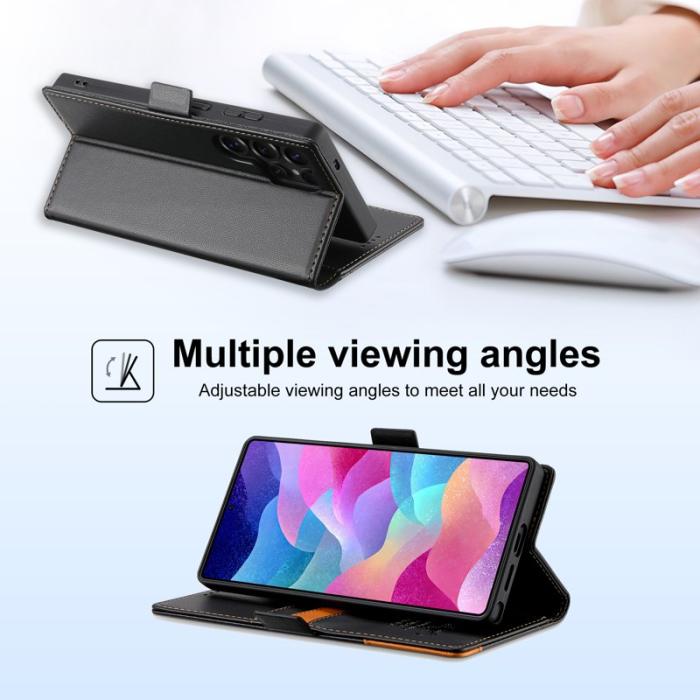 N.BEKUS - N.BEKUS P3 för Samsung Galaxy S26 Ultra Fodral RFID Skydd - Svart