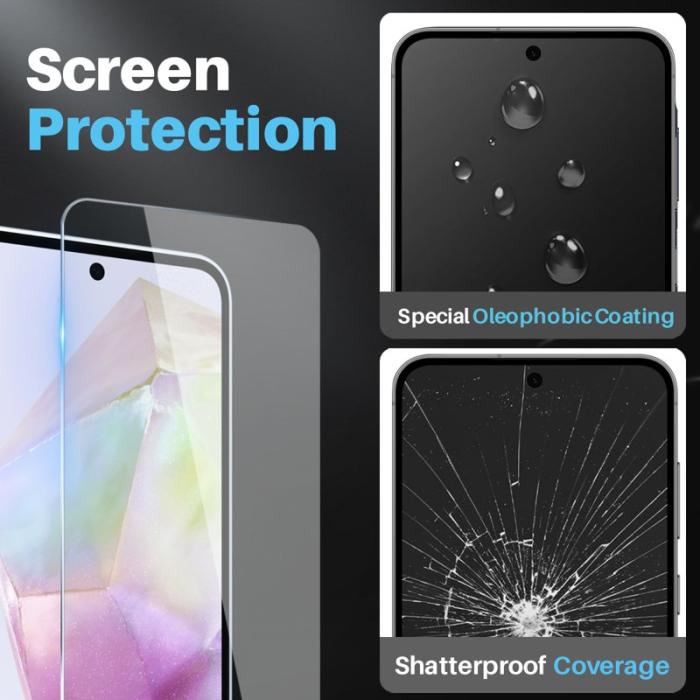 NORTHJO - NORTHJO Samsung Galaxy A35 5G Skal Transparent PC+TPU - Ingen färg