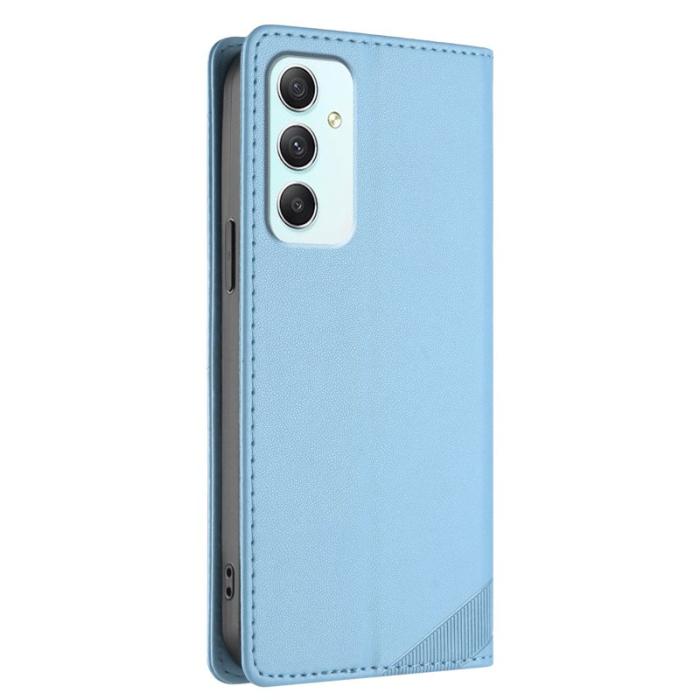 OEM - PUNK Samsung Galaxy A35 5G Fodral PU Läder - Baby Blue