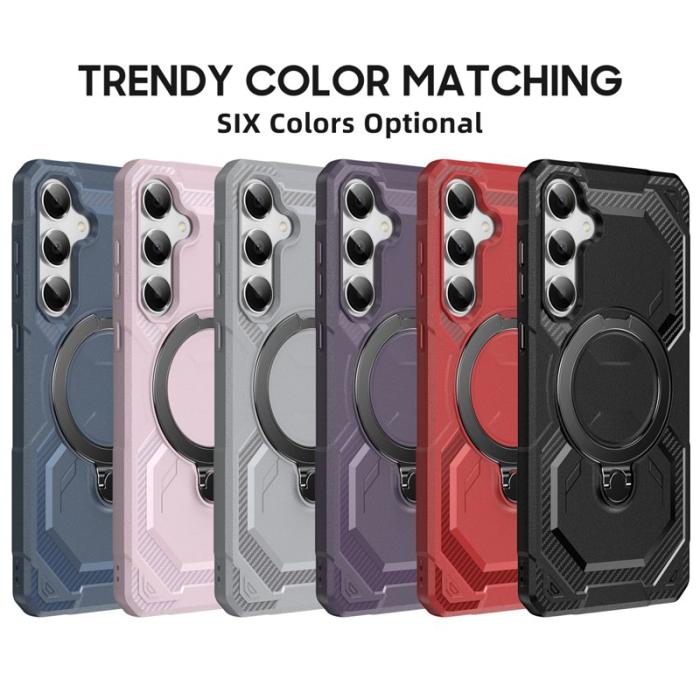 OEM - Samsung Galaxy A35 5G / A55 5G Skal Magnetiskt TPU + PC - Grå