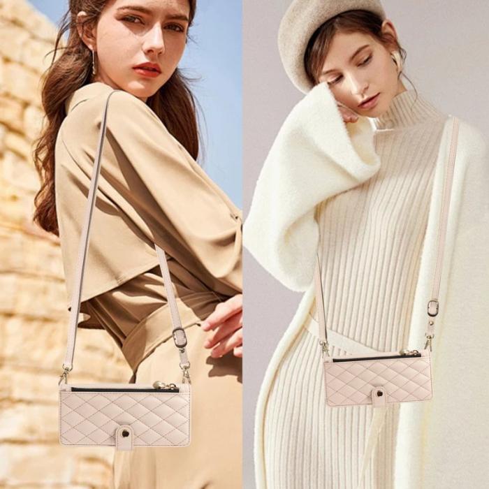 OEM - Samsung Galaxy A35 5G Fodral Äkta Läder Ställ - Beige