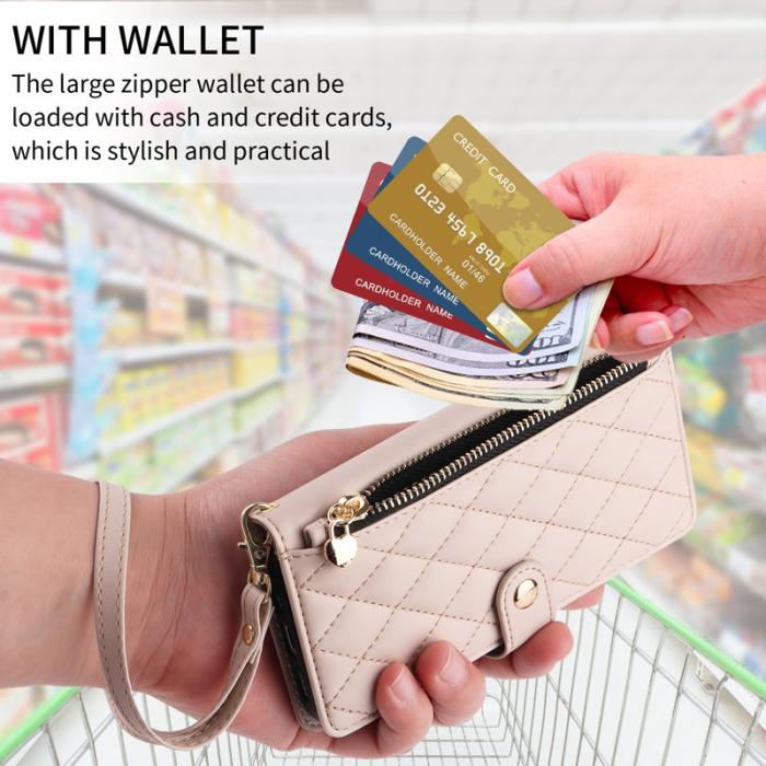 OEM - Samsung Galaxy A35 5G Fodral Äkta Läder Ställ - Beige