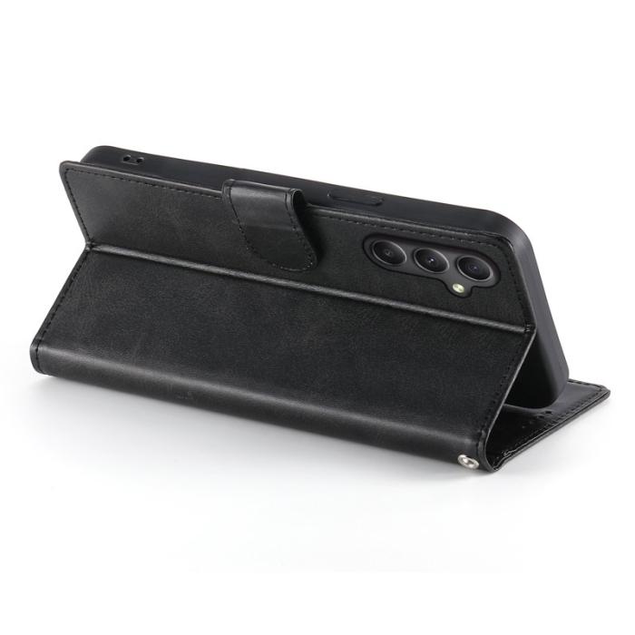 OEM - Samsung Galaxy A35 5G Fodral Flip Konstläder - Svart