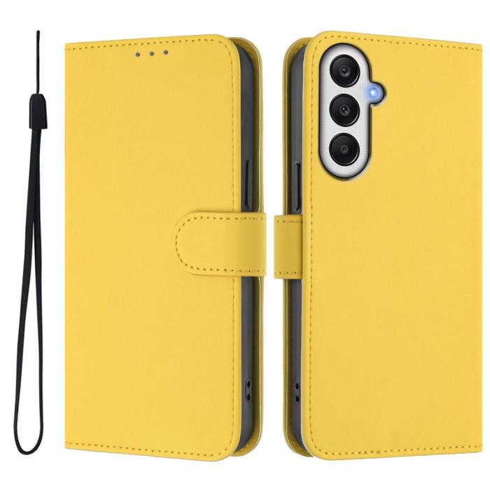 OEM - Samsung Galaxy A35 5G Fodral Konstläder - Gul
