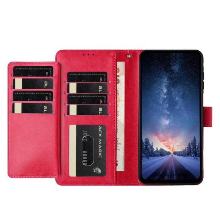 OEM - Samsung Galaxy A35 5G Fodral PU Läder Folio Flip - Rosa
