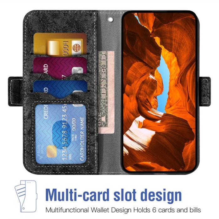 OEM - Samsung Galaxy A35 5G Fodral Vattentålig Konstläder - Svart