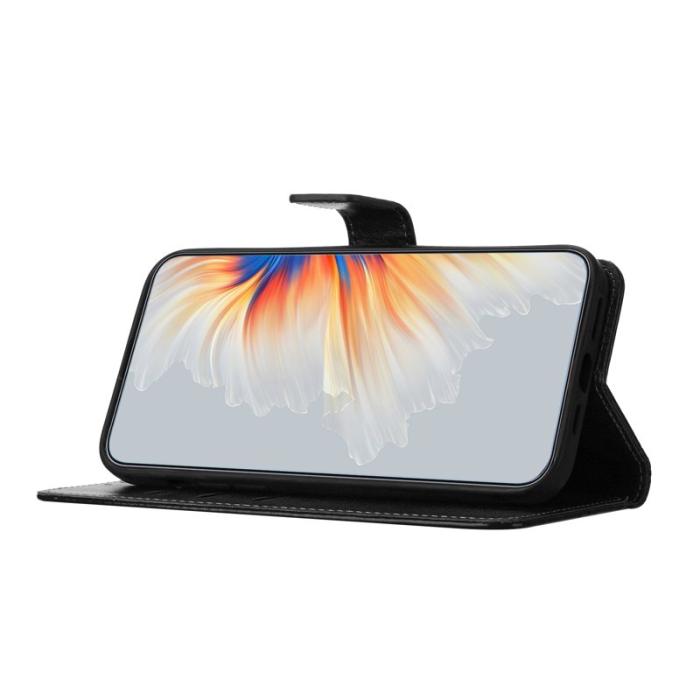 OEM - Samsung Galaxy A35 5G Skal Blommönster Full Skydd - Svart