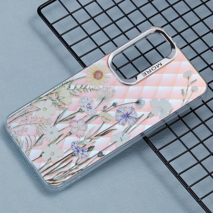 OEM - Samsung Galaxy A35 5G Skal Blommönster PC+TPU - Pattern 5