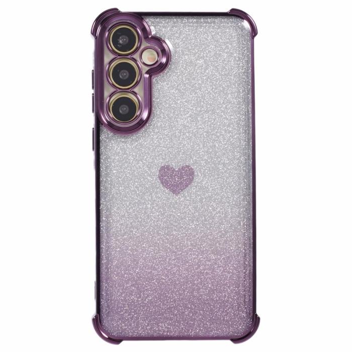 OEM - Samsung Galaxy A35 5G Skal Drop Skydd TPU Tjock - Mörklila