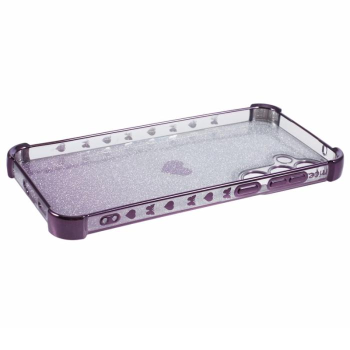 OEM - Samsung Galaxy A35 5G Skal Drop Skydd TPU Tjock - Mörklila